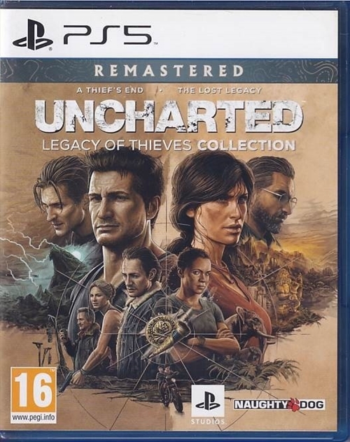 Uncharted - Legacy of Thieves Collection - PS5 (B Grade) (Genbrug)